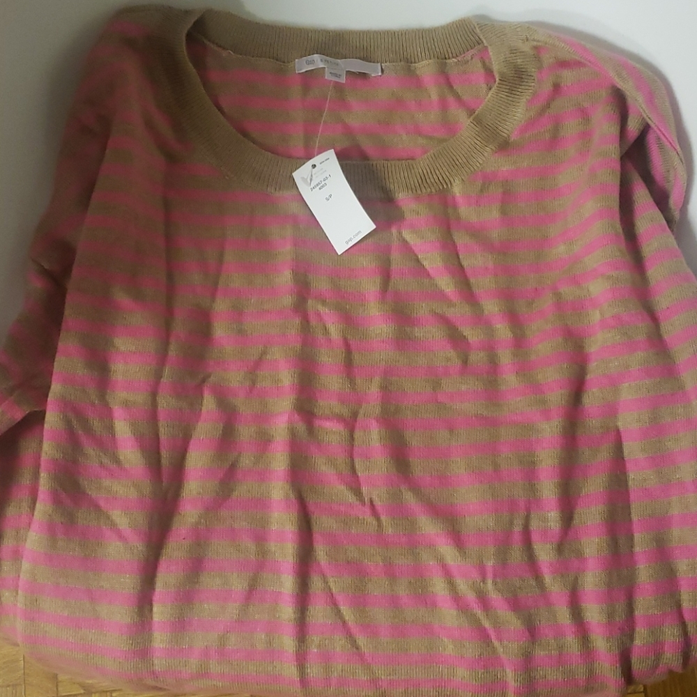 Women's striped sweater